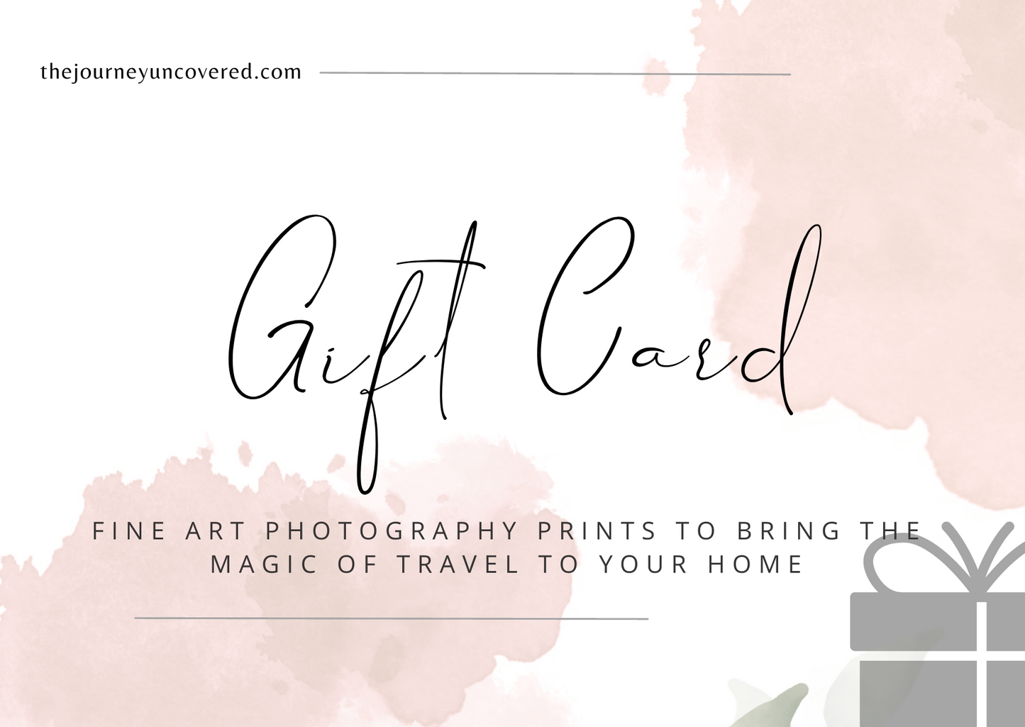 JourneyPrints Gift Card
