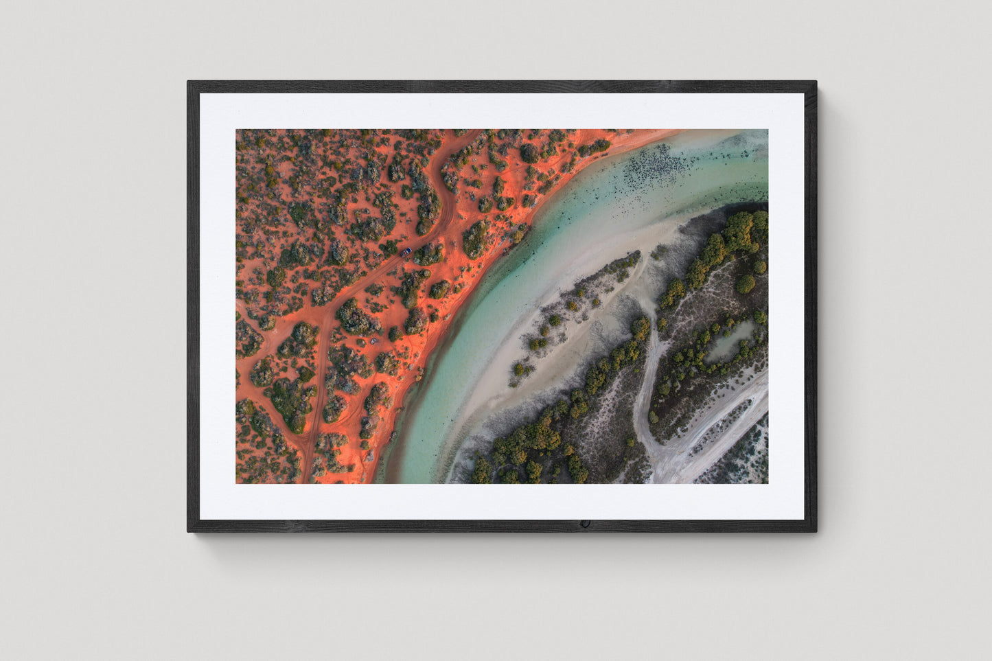 Shark Bay From Above