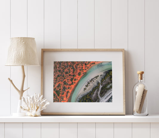 Shark Bay From Above