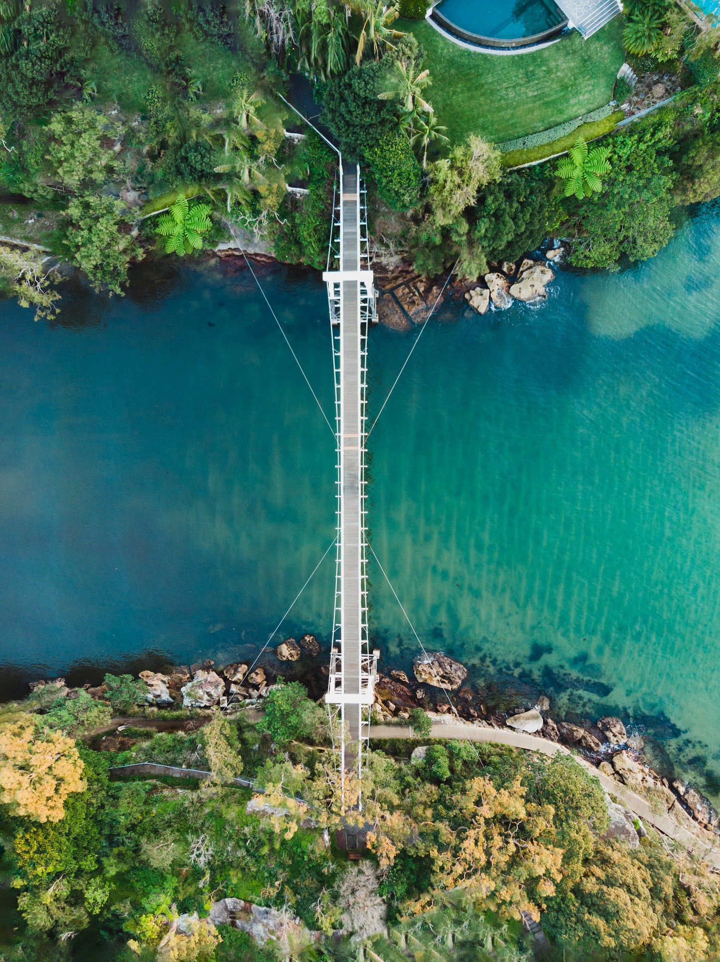 Suspension Bridge - Parsley Bay, Sydney